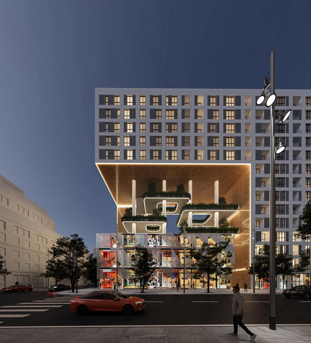 1+1 Apartment on Zogu i Parë Boulevard, Tirana