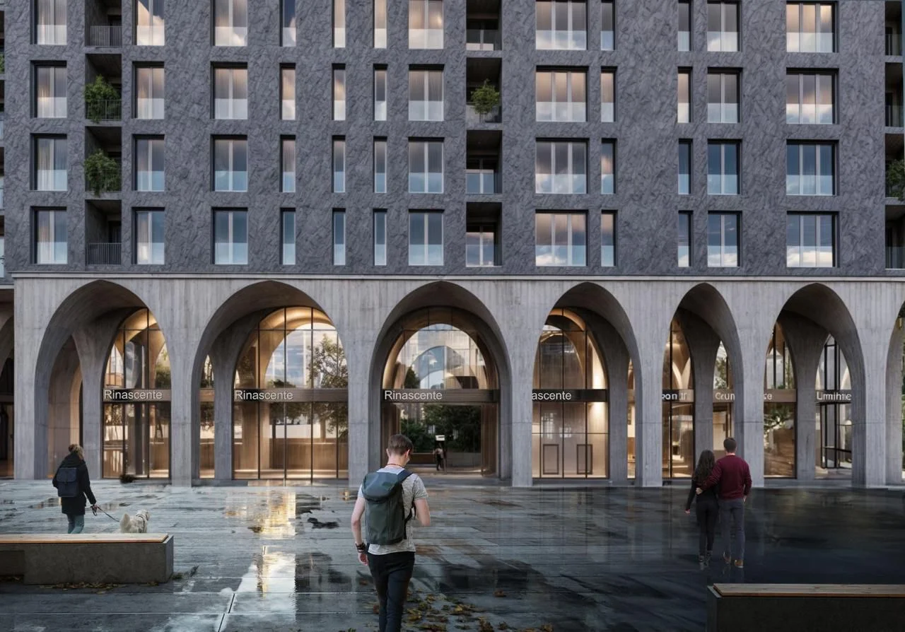 3+1 Apartment in a New Tower, Central Tirana