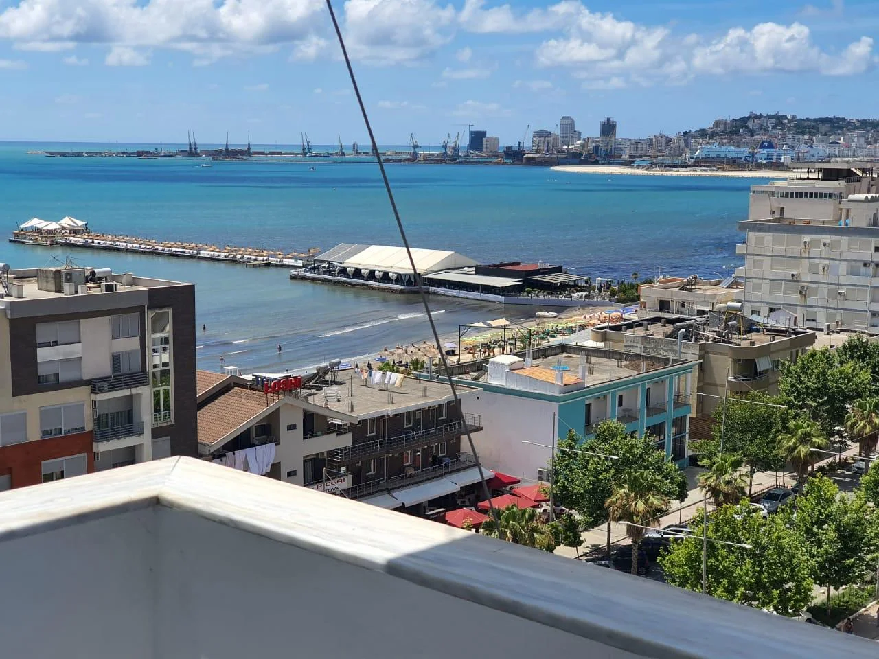 Sea-View 1+1 Apartment in Durrës