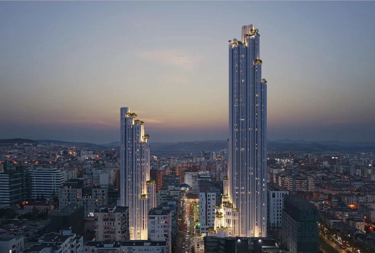 Apartments in Kavaja Street Towers, Tirana