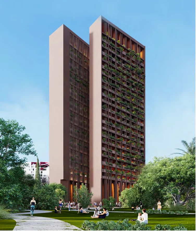 Apartments in Glow Tower, Central Tirana